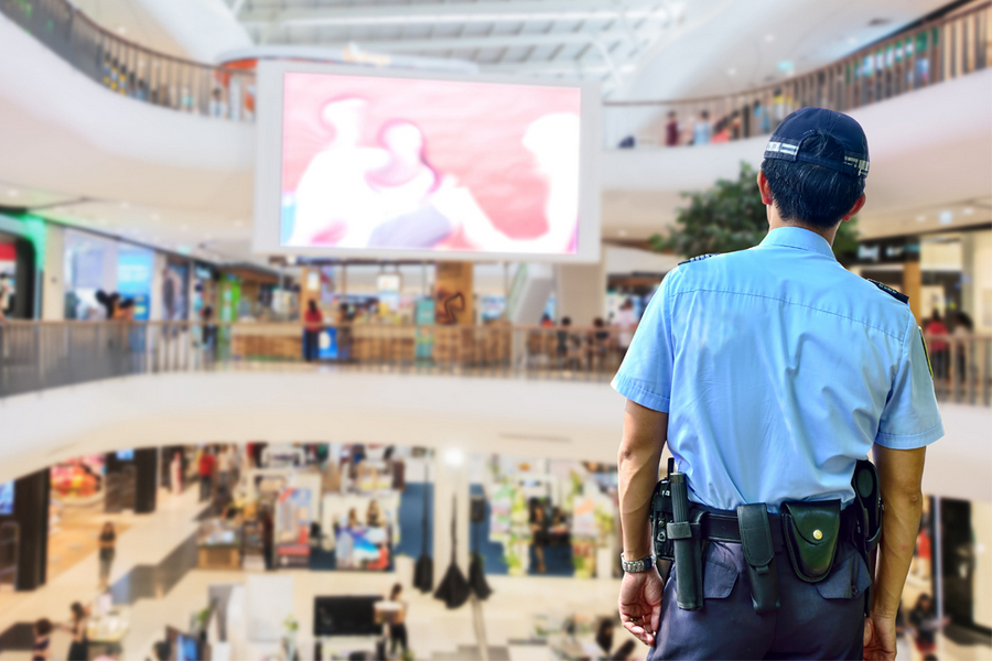 security guards services for malls and retail stores